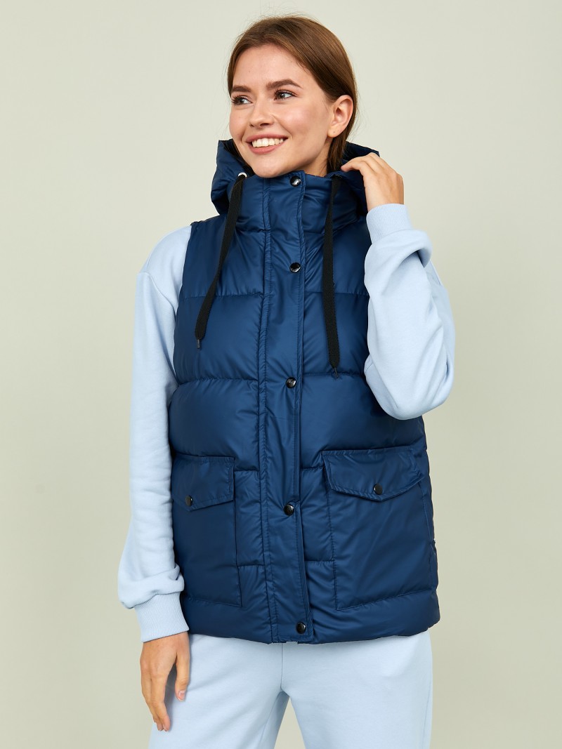 Женский утепленный жилет - фото описания №3